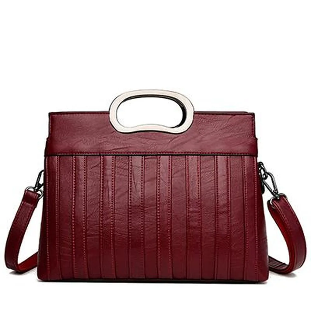<bold>Top-Handle / Crossbody Bag  <br>Vegan-Leather