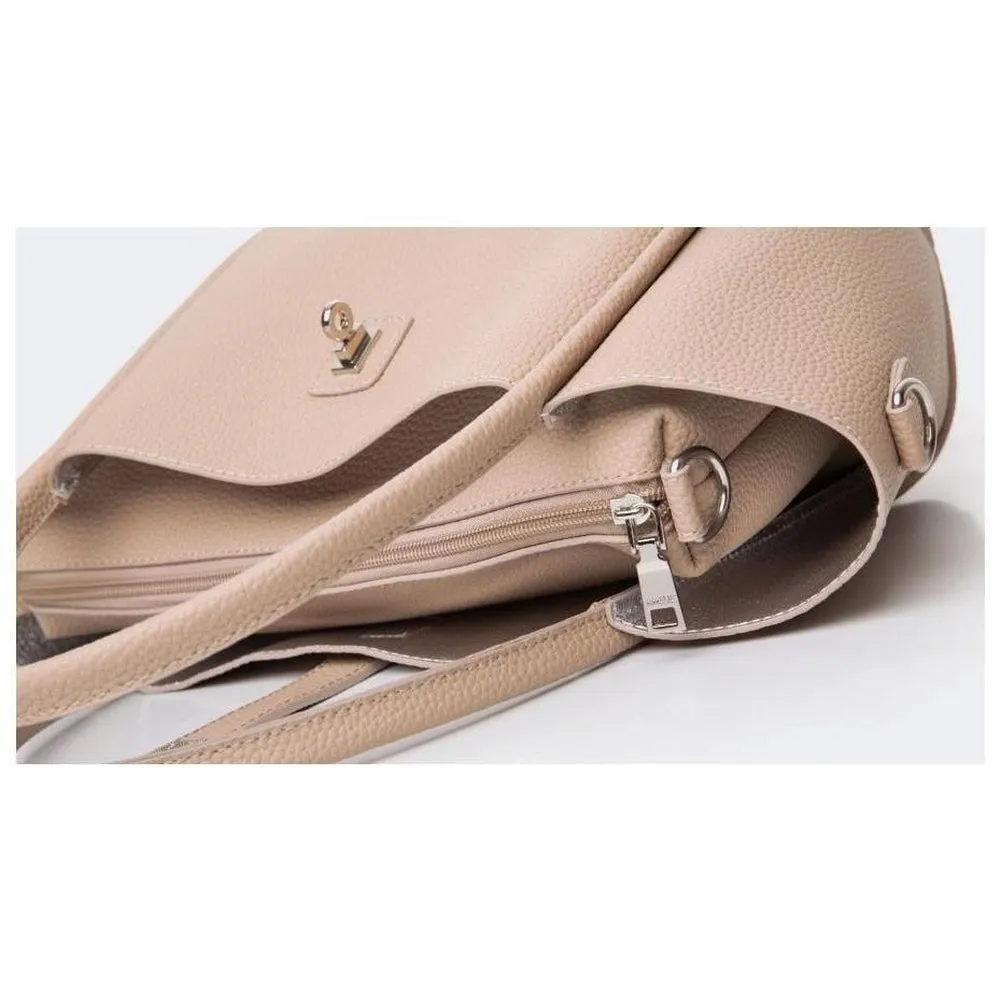 <bold>Tote & Crossbody Bag Set <br>Vegan-Leather