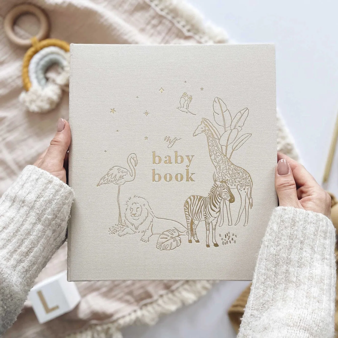 Luxury Baby Book: Safari