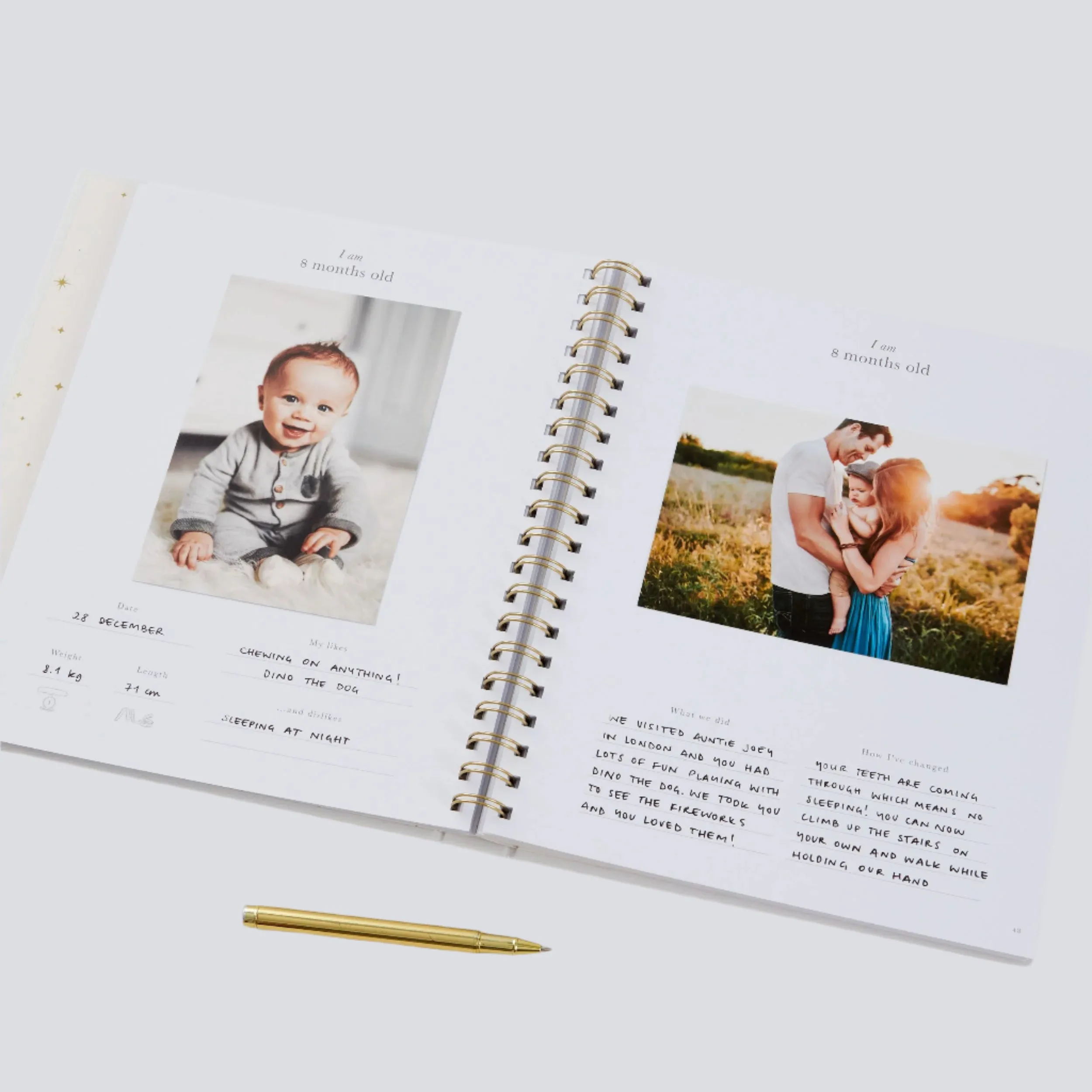 Luxury Baby Book: Safari