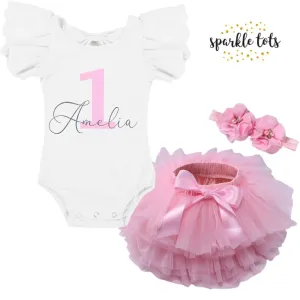 Luxury birthday outfit 1st 2nd