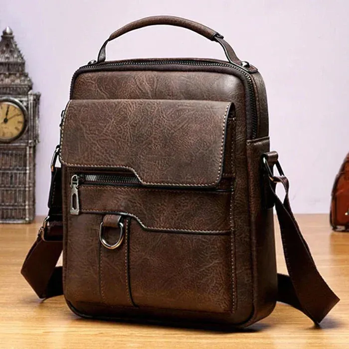 Luxury Leather Crossbody Bag – Elegant, Practical & Timeless
