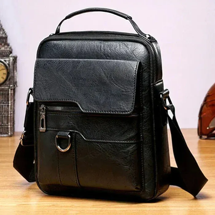 Luxury Leather Crossbody Bag – Elegant, Practical & Timeless