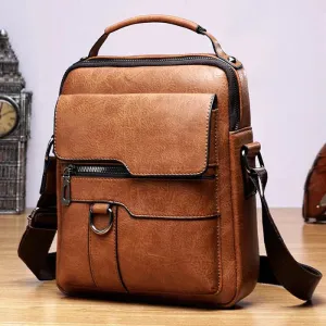 Luxury Leather Crossbody Bag – Elegant, Practical & Timeless