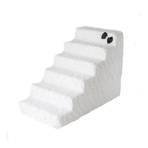 Luxury Pet Stairs — Classic Ivory
