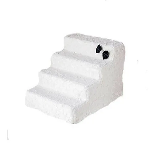 Luxury Pet Stairs — Classic Ivory