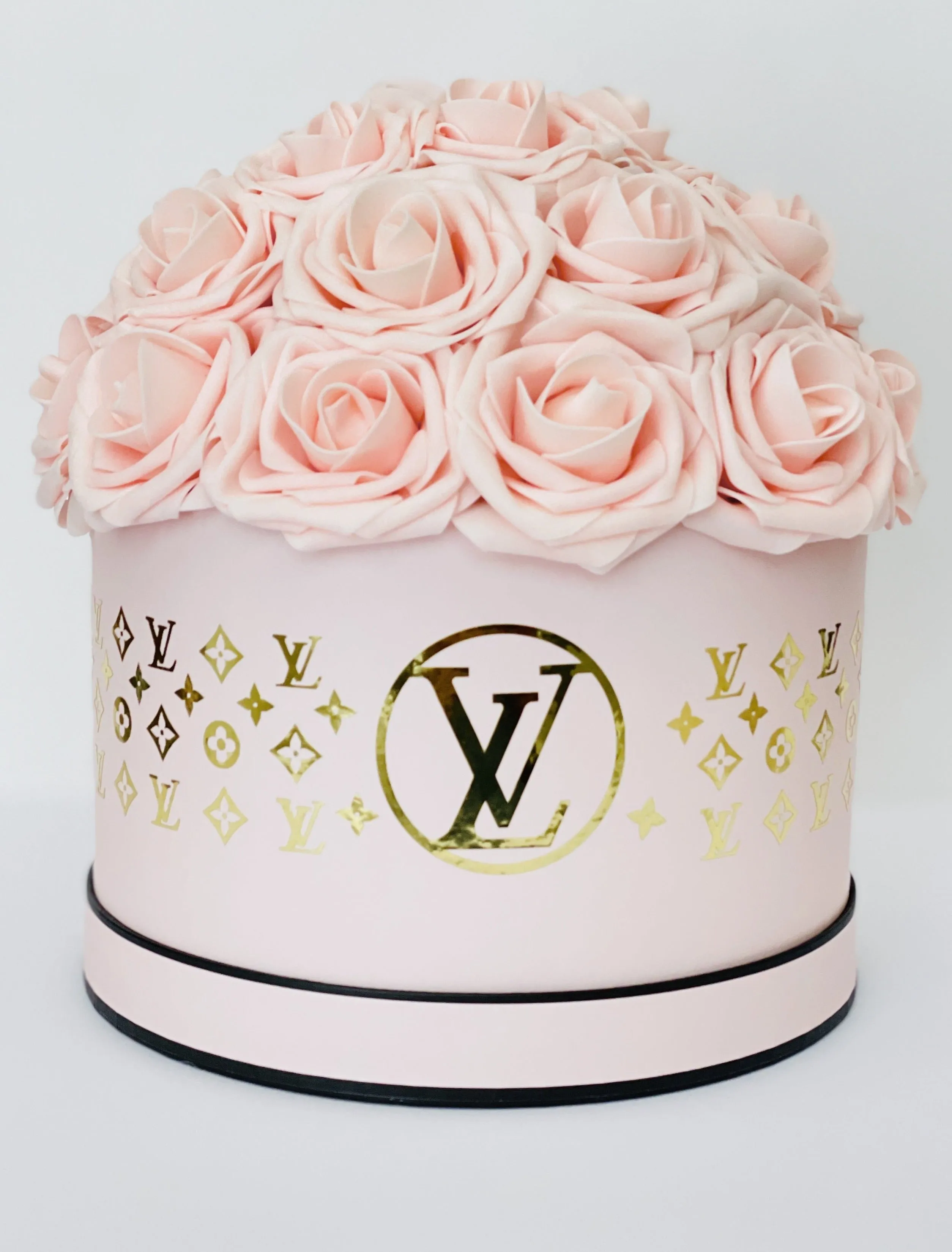 Luxury Pink Flower Box Bouquet