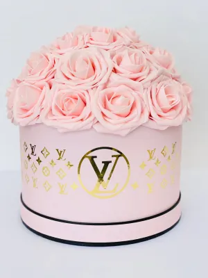 Luxury Pink Flower Box Bouquet