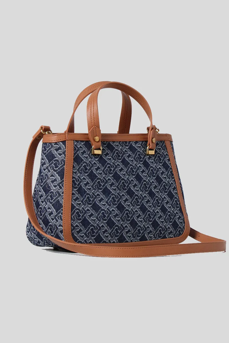 M Satchel - Blu Denim