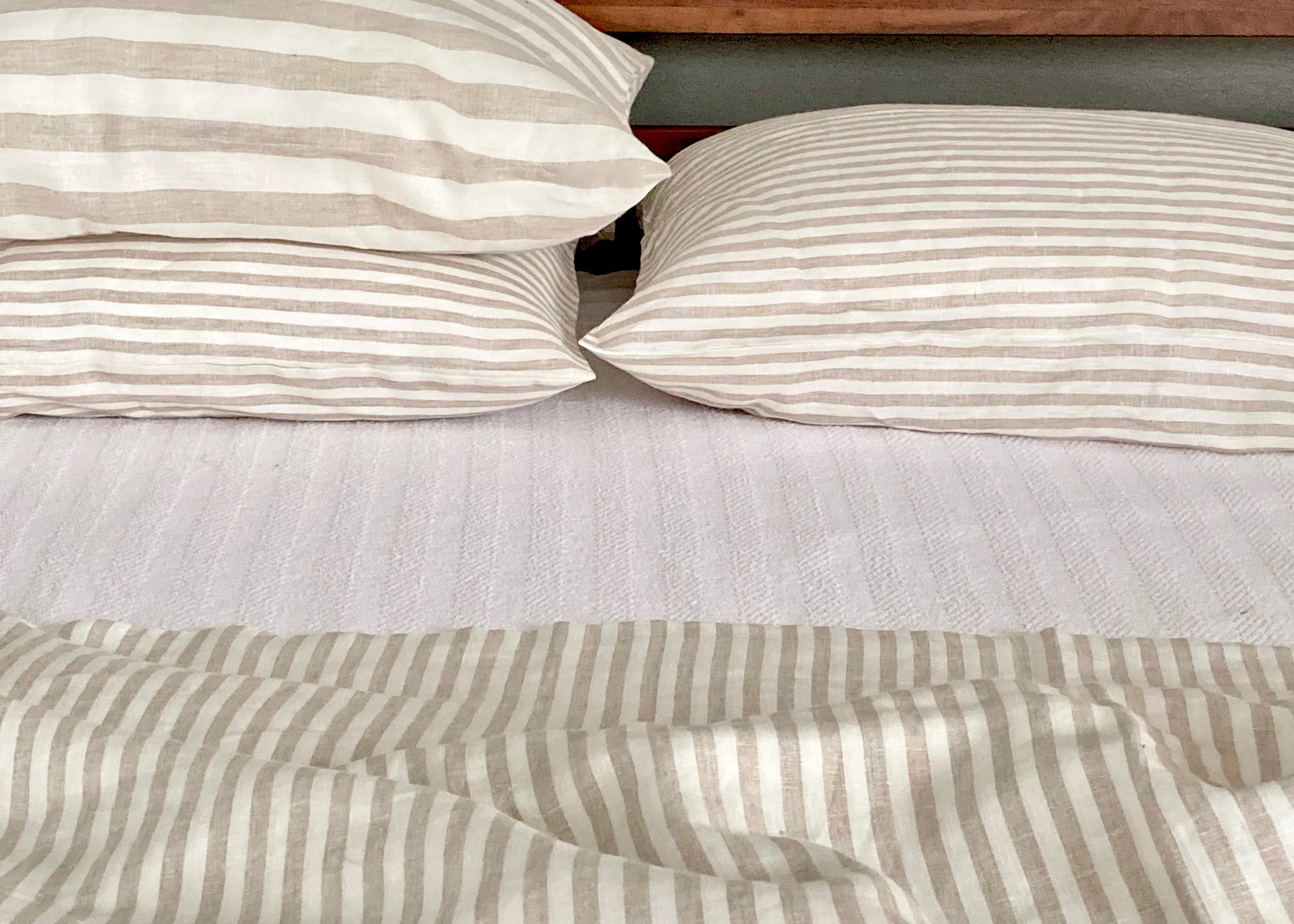 Madrid Stripe Pillowcase Royal Sample