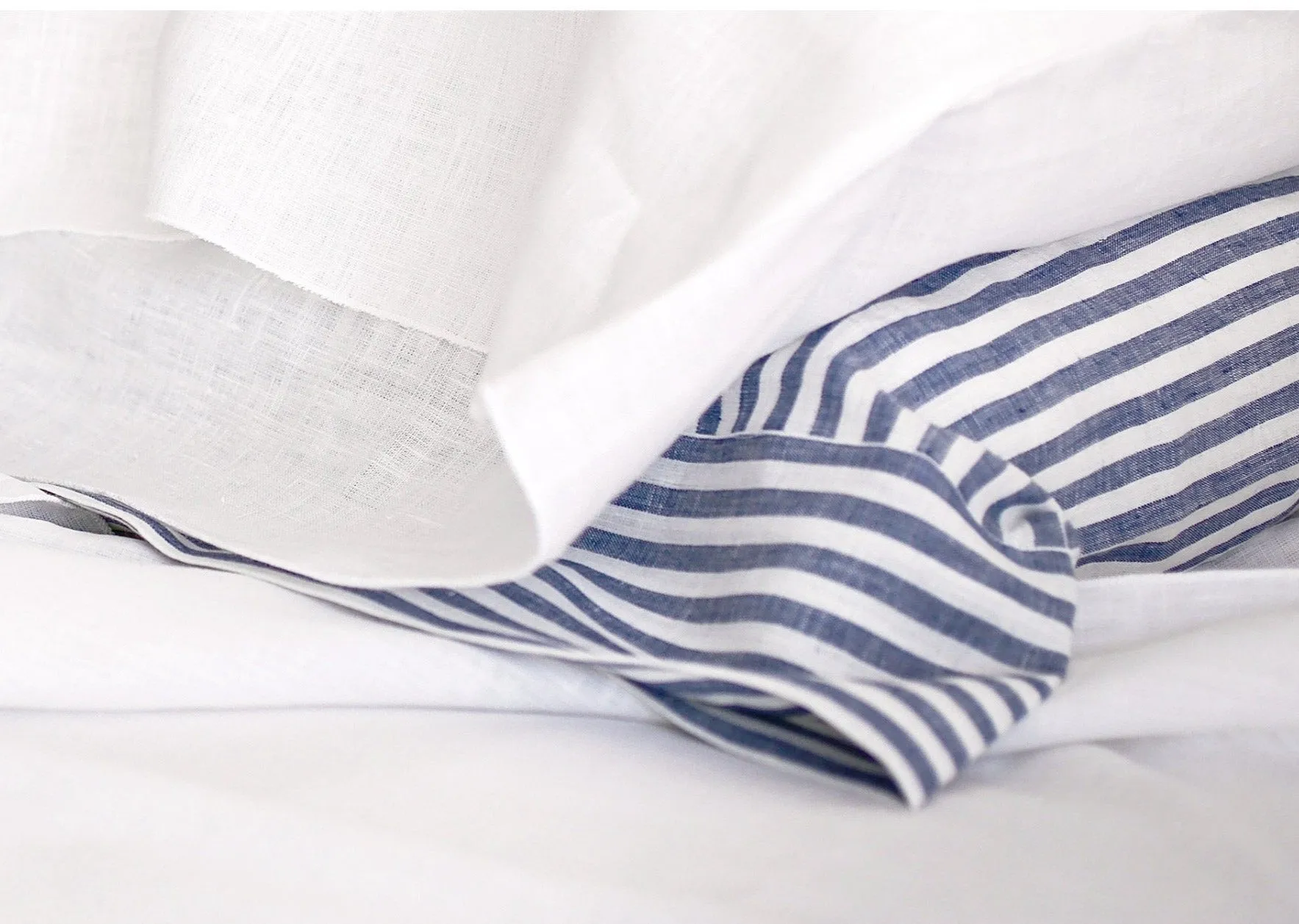 Madrid Stripe Pillowcase Royal Sample