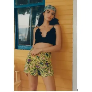 Magali Pascal Lace Cropped Bralette from Anthropologie - Size Med.- New with Tag