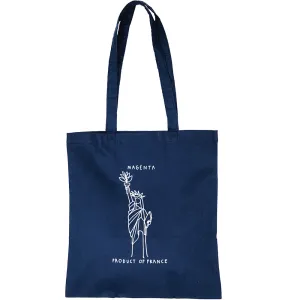 Magenta Le Gift Tote Bag Deep Blue