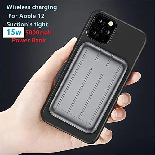 MAGNETIC WIRELESS POWER BANK 5000mAh
