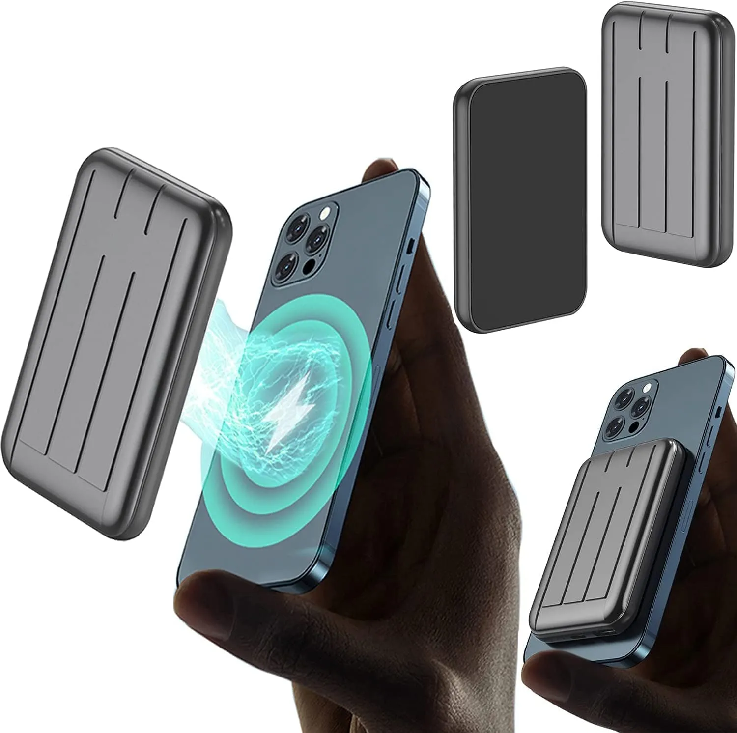 MAGNETIC WIRELESS POWER BANK 5000mAh