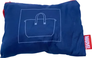 Marvel Blue Tote Bag One Size