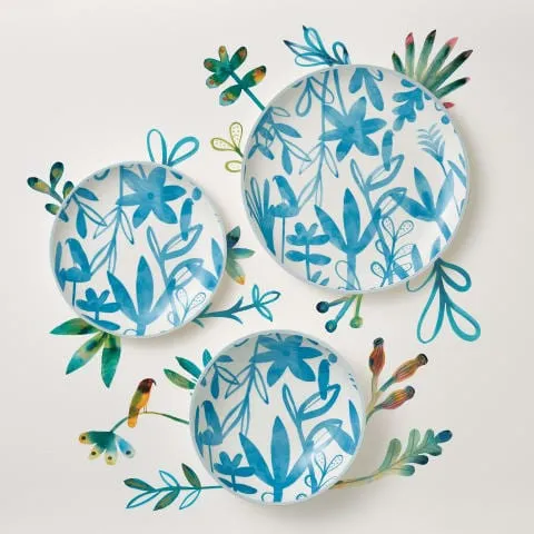 Maxwell & Williams Marc Martin Dusk Side Plate Blue 20 cm AW0577