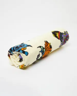Mens Beach Towel - LIGHT BEIGE