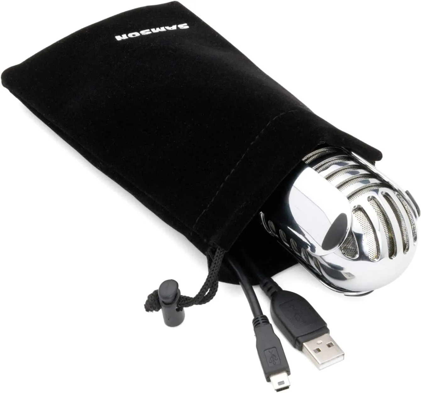 Meteor Mic USB Studio Condenser Microphone (Chrome) for Dragon