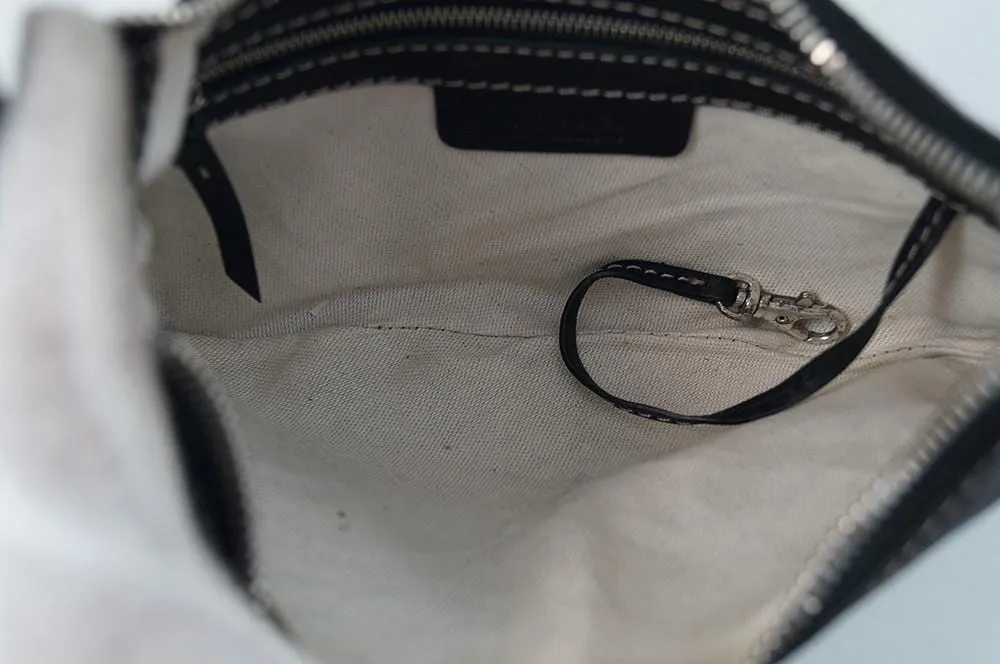 Michael Kors Leather Hobo Bag Black