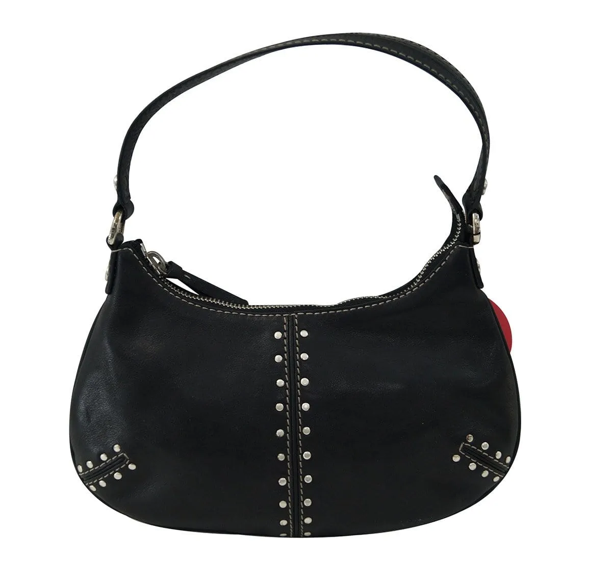 Michael Kors Leather Hobo Bag Black