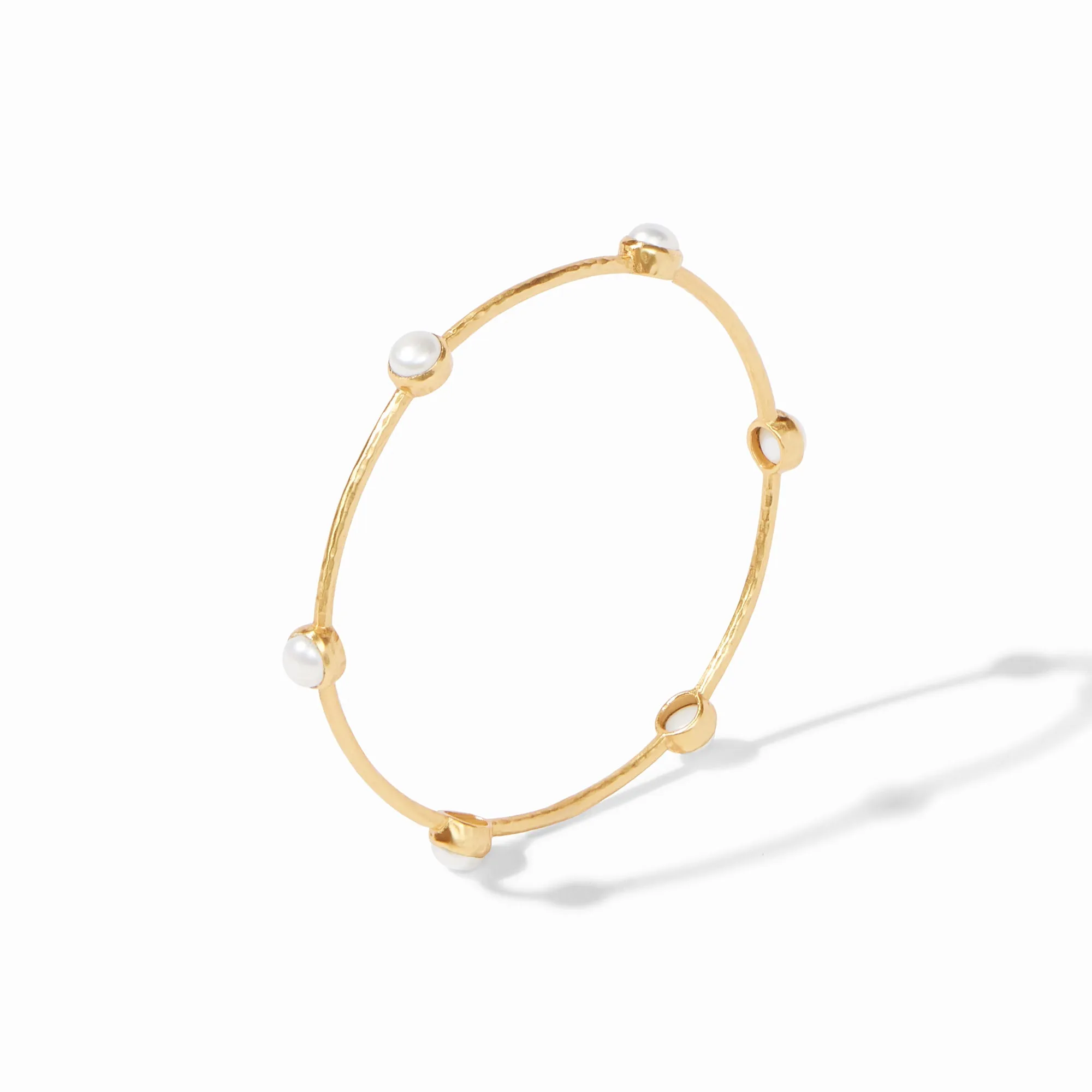 Milano Luxe Pearl Bangle - Medium