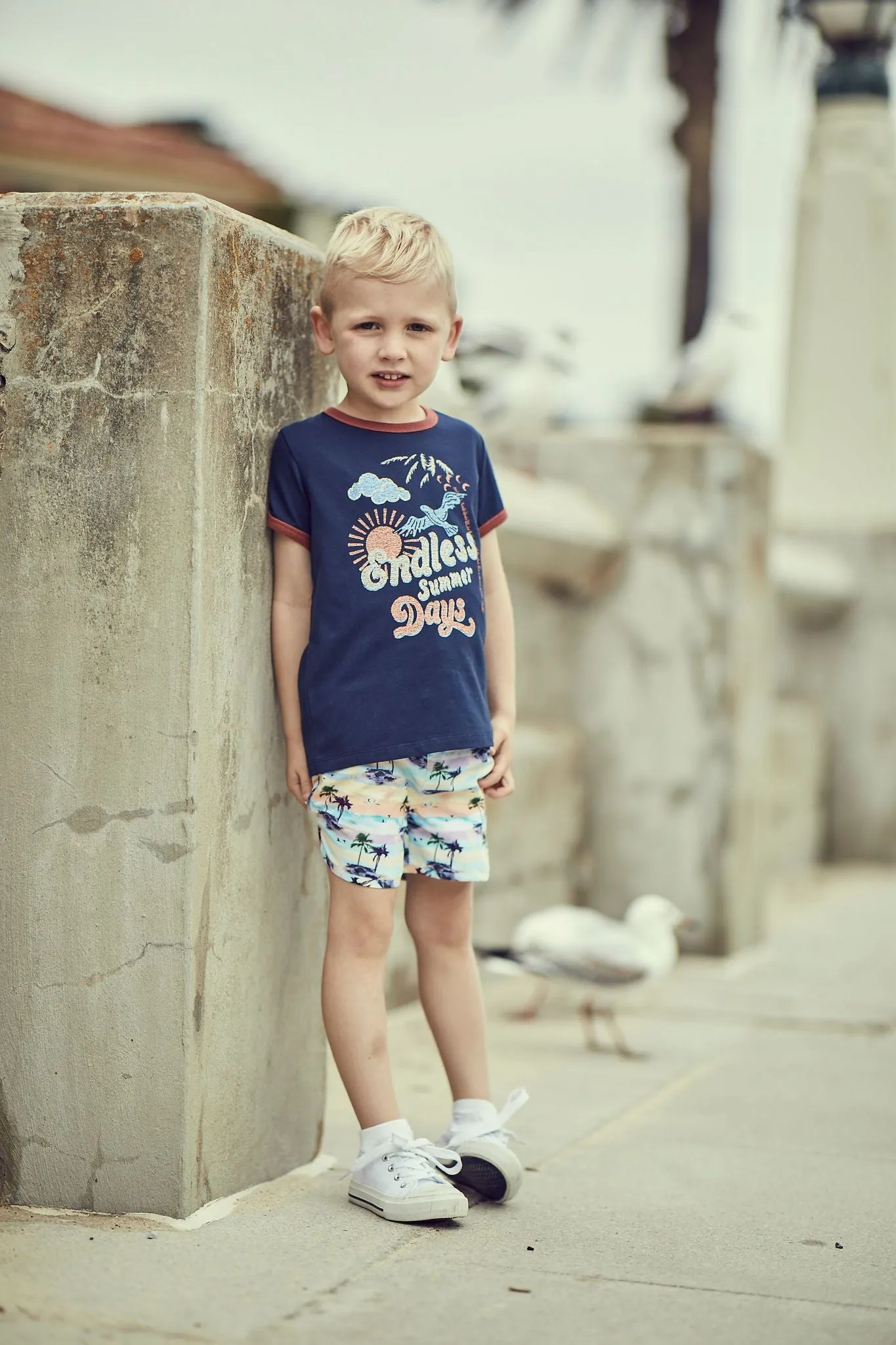 Milky | Endless Summer Tee | Sizes 8-12