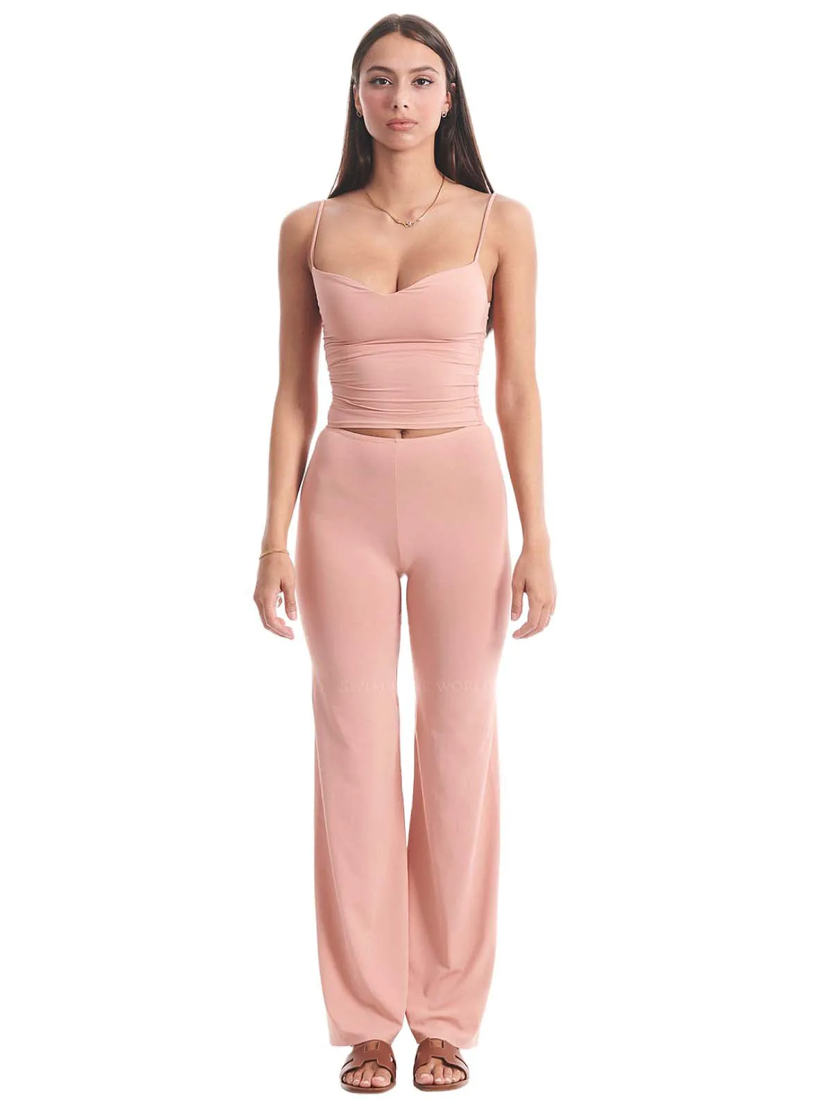 Mimi Crop-Carrie Lounge Pants ::RET