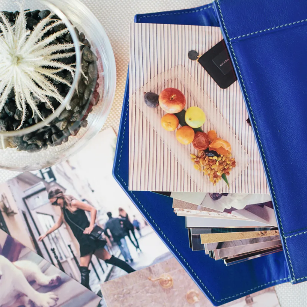 Mini envelope denim