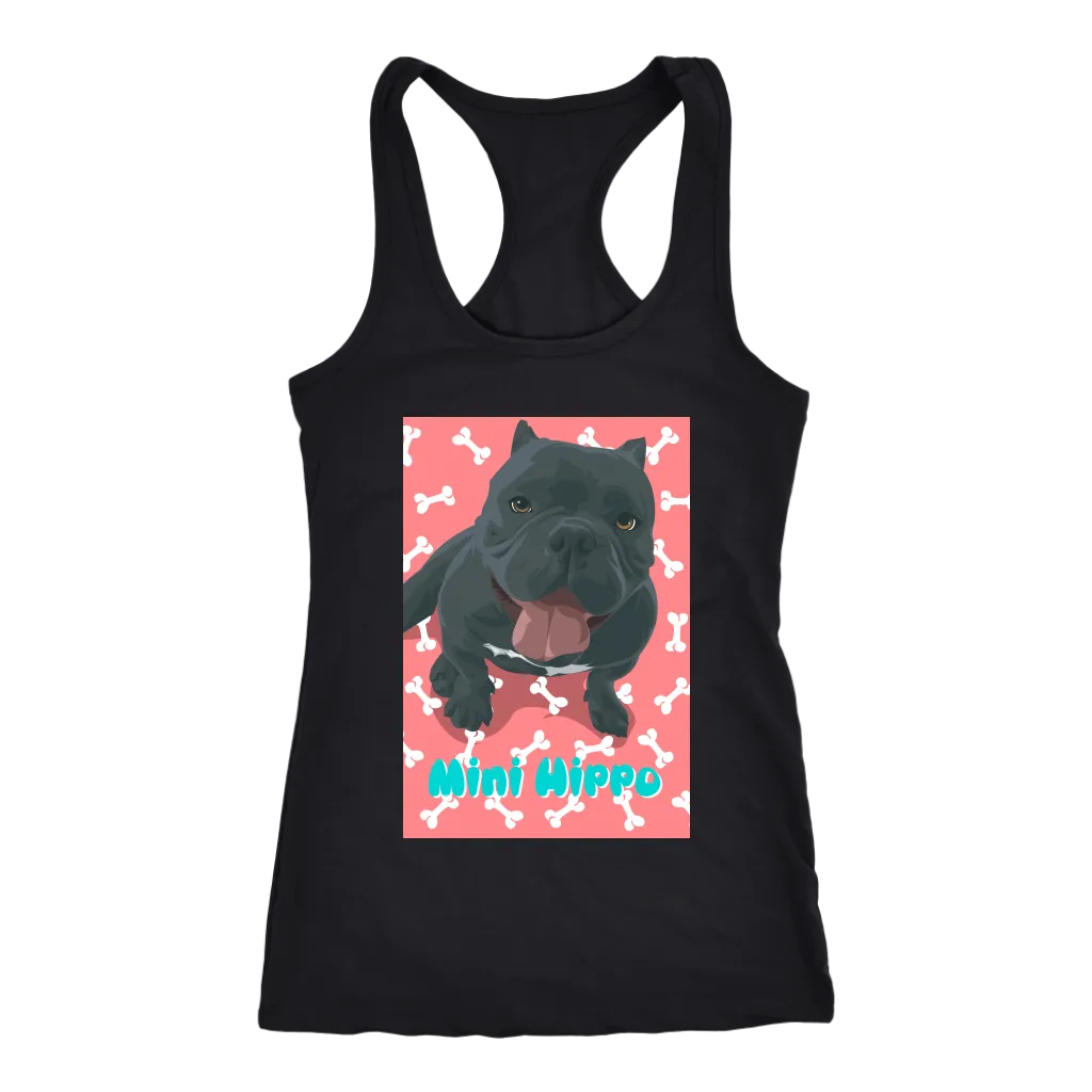 Mini Hippo Racerback Tank