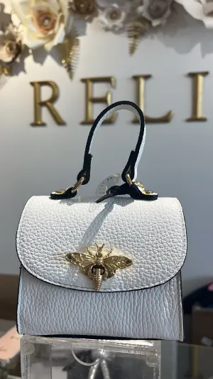 Mini Kylee Bee Bag White