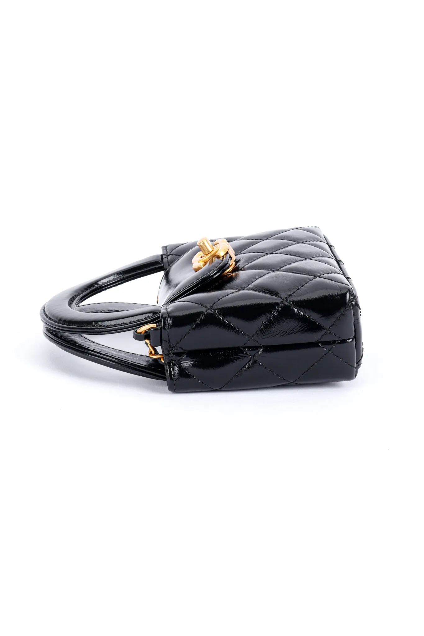 Mini Nano Kelly Leather Bag