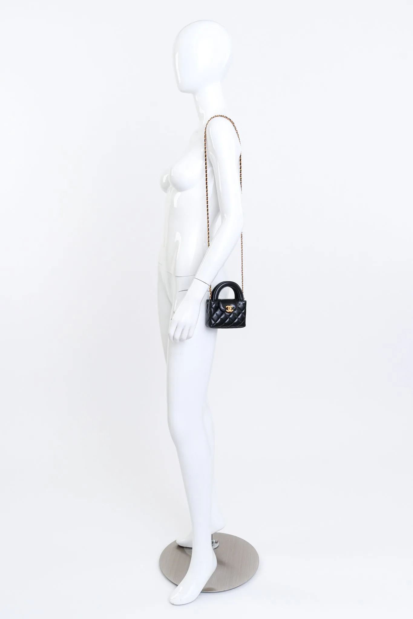 Mini Nano Kelly Leather Bag