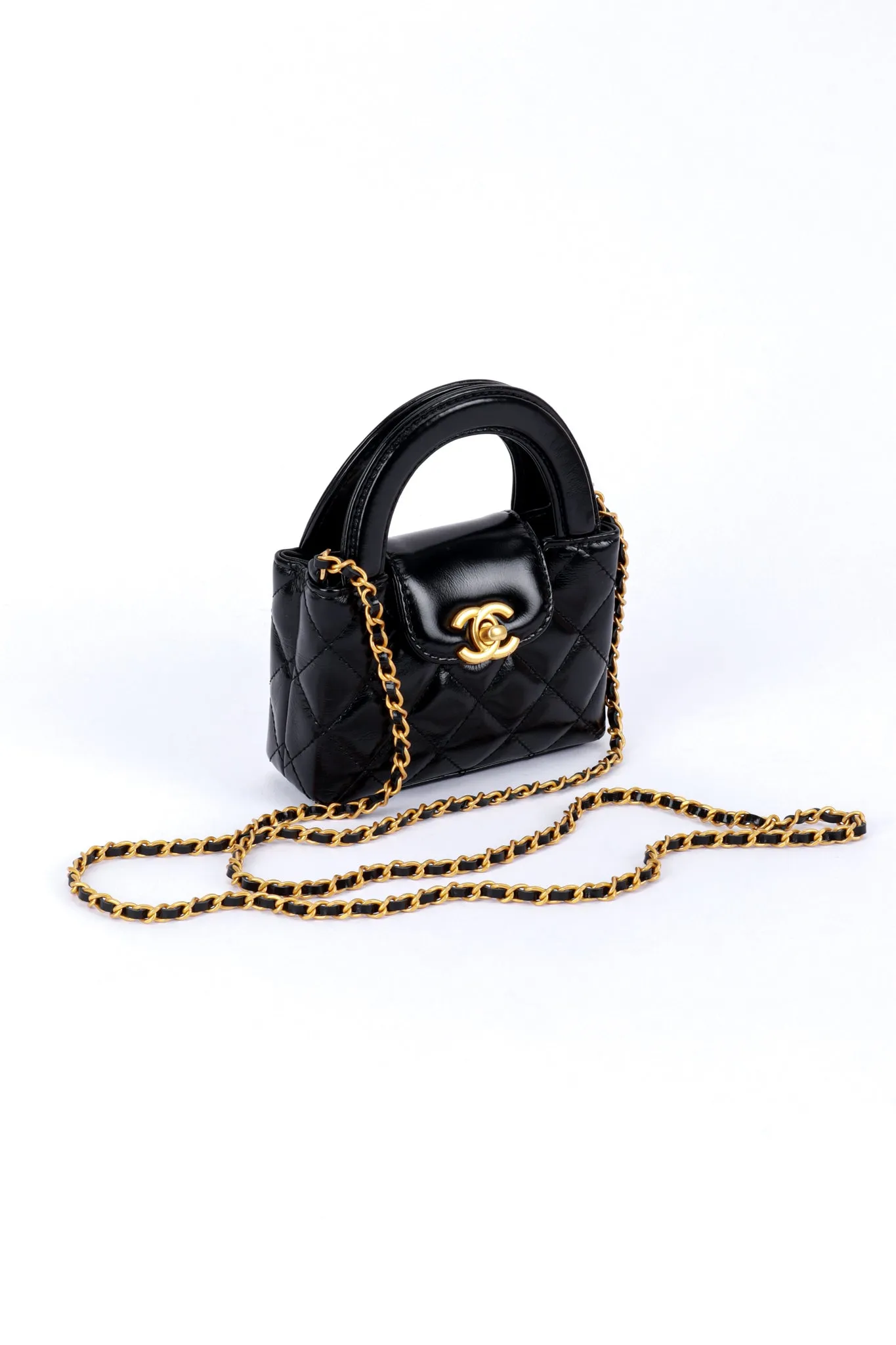 Mini Nano Kelly Leather Bag