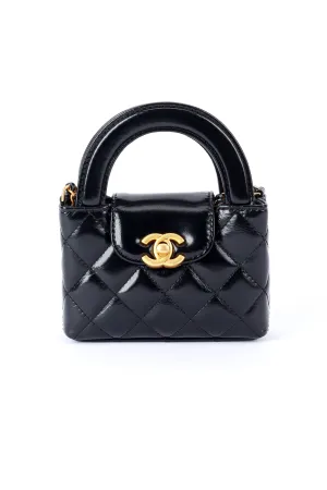 Mini Nano Kelly Leather Bag
