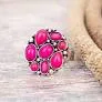 Missoula Fashion Cluster Cuff Ring