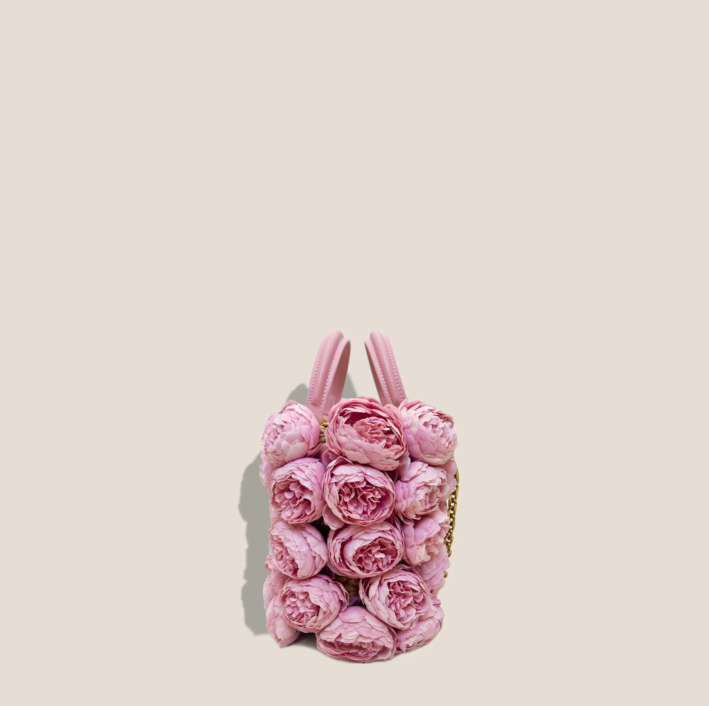 MME. PEONY ROSE BOUQUET Tote - PINK