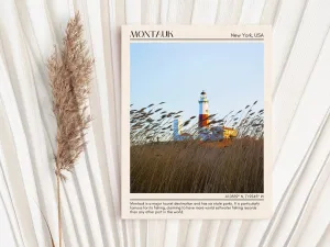 Montauk Wall Canvas, USA