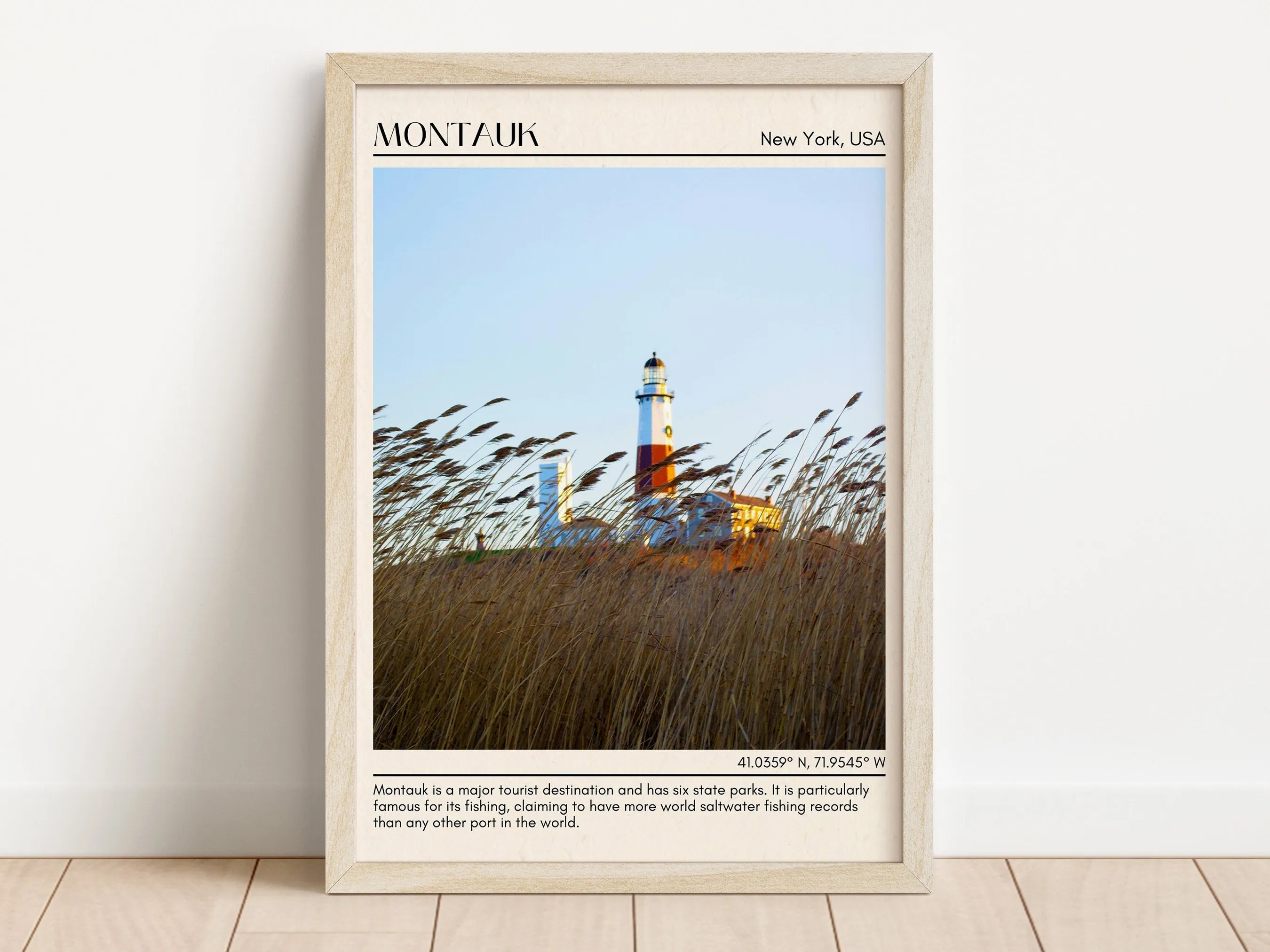 Montauk Wall Canvas, USA