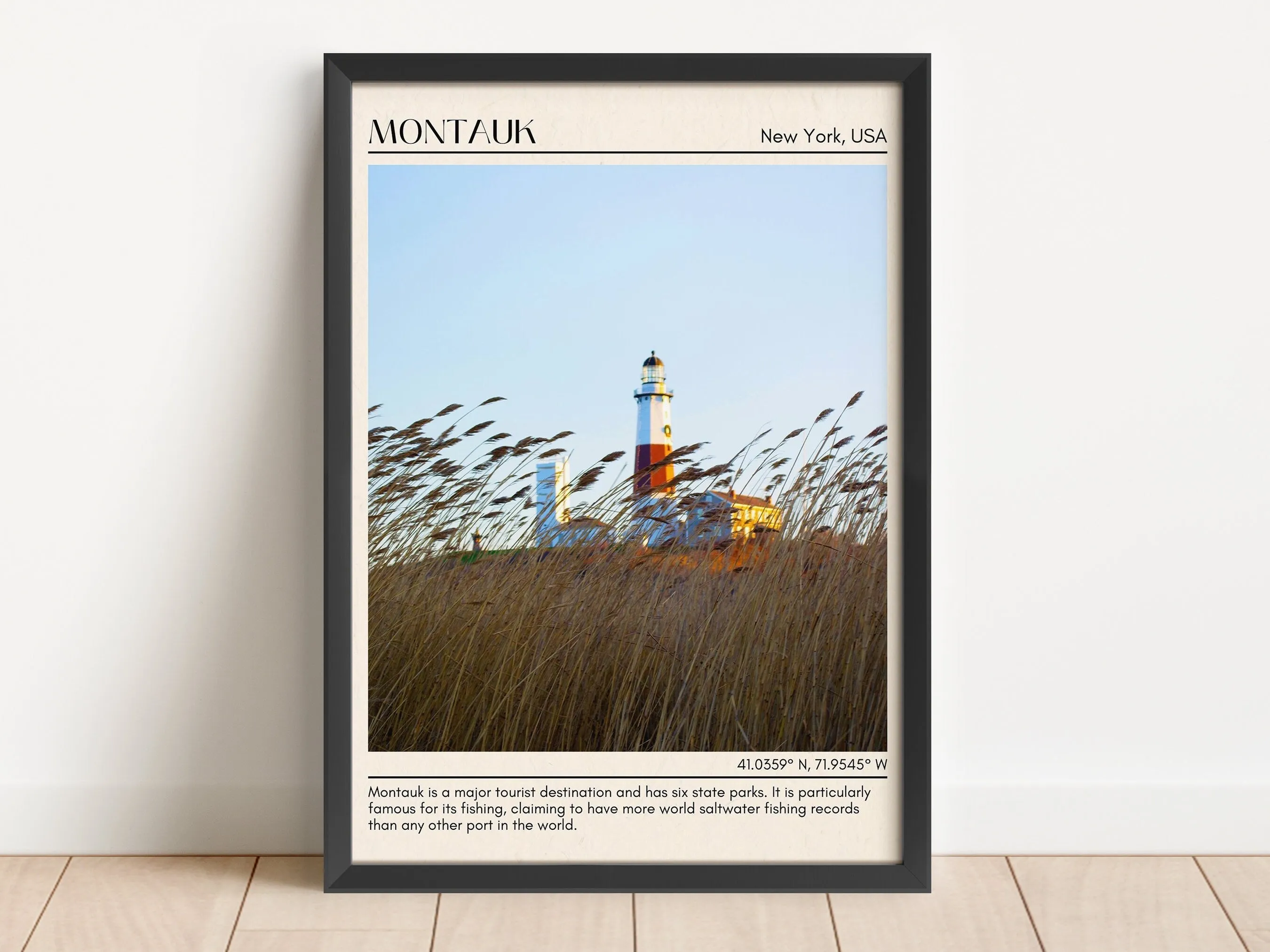 Montauk Wall Canvas, USA