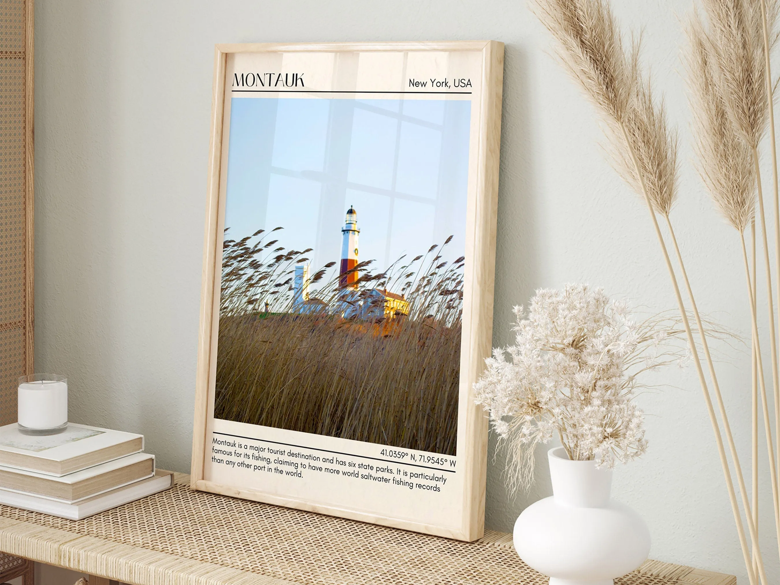 Montauk Wall Canvas, USA