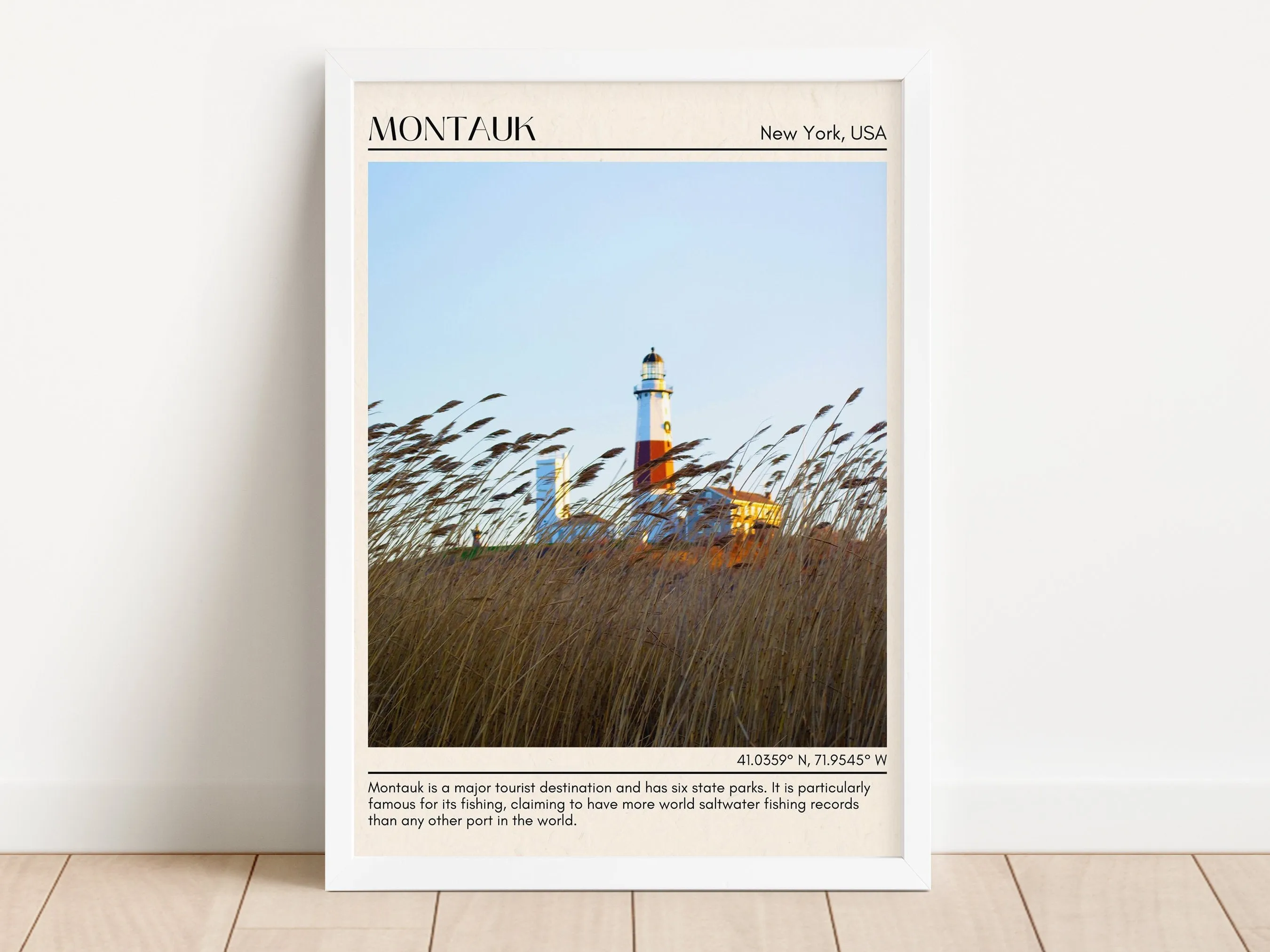 Montauk Wall Canvas, USA