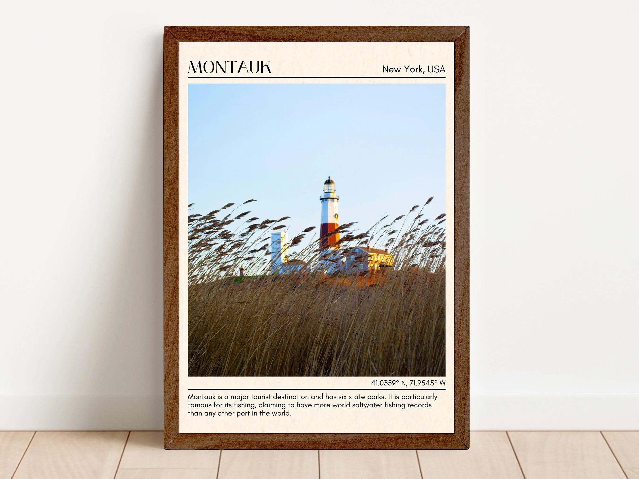 Montauk Wall Canvas, USA