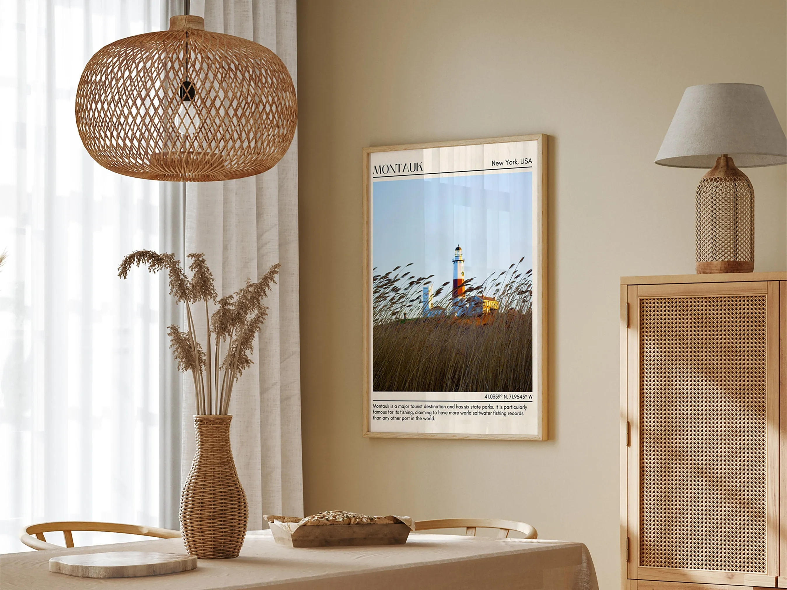 Montauk Wall Canvas, USA