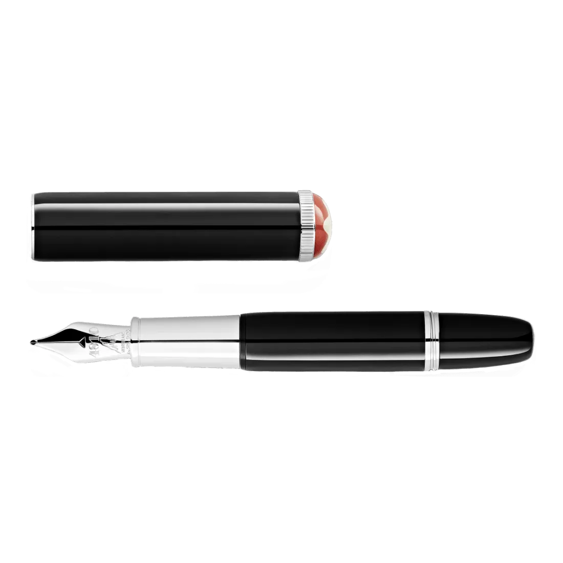 Montblanc ISTOGRAGE HERITAGE ROUGE ET Noir “Baby” Special Edition Black Punta M 127801