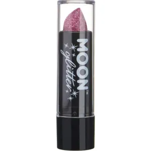 Moon Glitter Holographic Glitter Lipstick, Pink