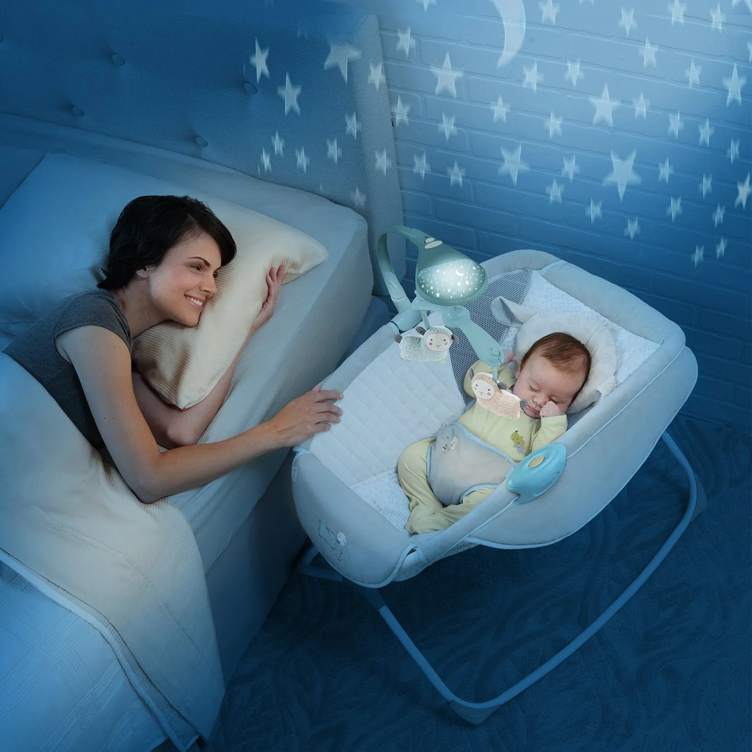 Moonlight Rocking Sleeper - Lullaby Lamb