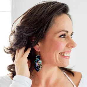 Moroccan Sunflower Earrings
