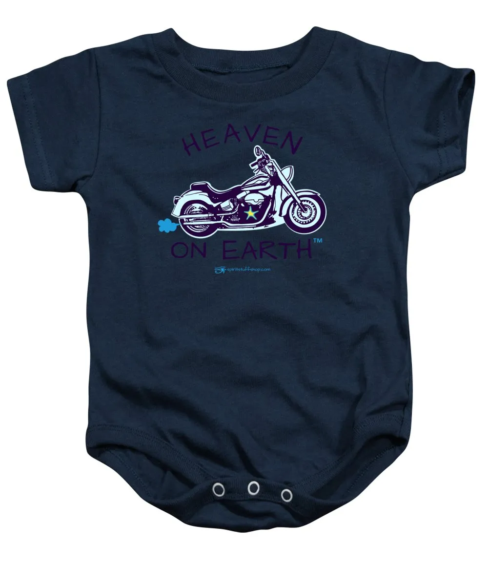 Motorcycle Heaven On Earth - Baby Onesie