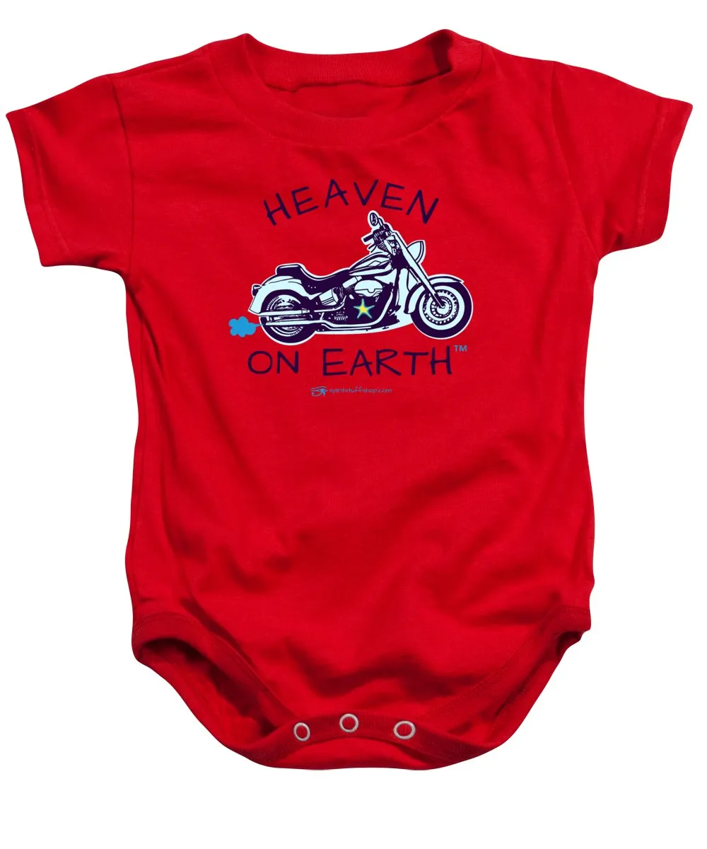 Motorcycle Heaven On Earth - Baby Onesie